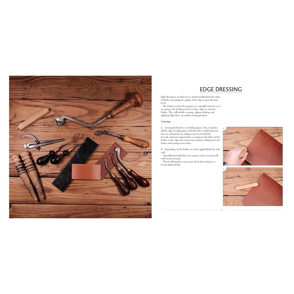 Leathercraft: Traditional Handcrafted Leatherwork Skills and Projects