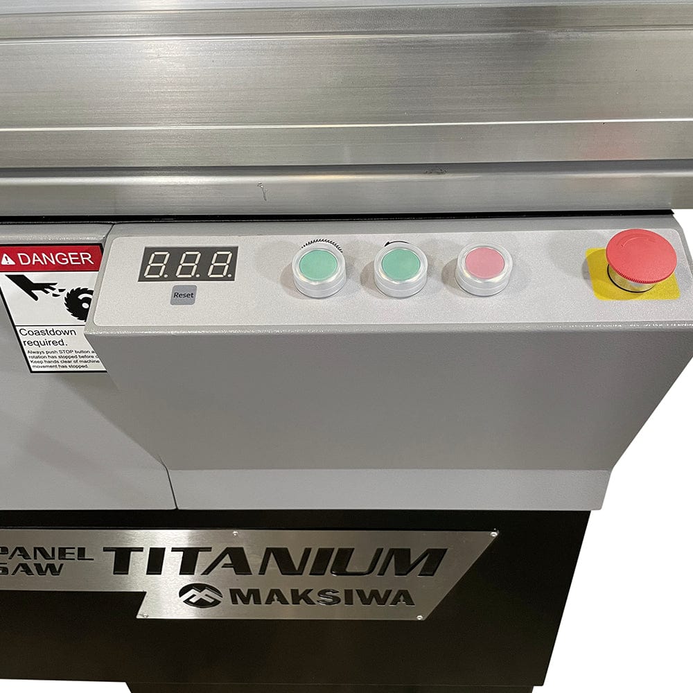 Sliding Panel Saw Titanimun- 1 Ph - 5 HP - 220V