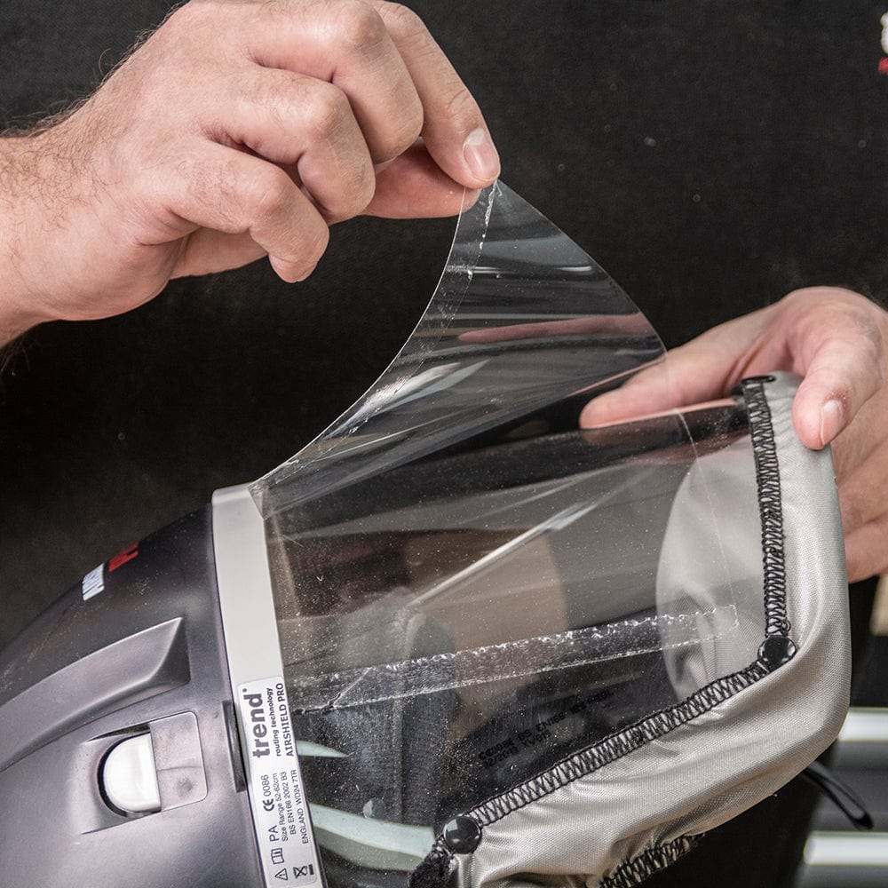 Airshield Pro Clear Replacement Overlays- 10 Piece