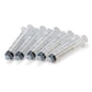 Luer Lock Tip Syringes - 20 ml - 5 Pack