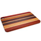 On The Rocks Cutting Board Kit - - 3/4" x 9-3/4" x 16" - African Padauk, African Mahogany, Wenge, Maple