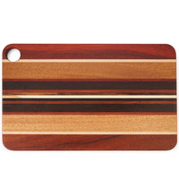 On The Rocks Cutting Board Kit - - 3/4" x 9-3/4" x 16" - African Padauk, African Mahogany, Wenge, Maple