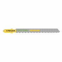 Fine Cut Wood Reverse Cut Jigsaw Blade, 75mm L, 2.5 pitch, 5 pack alt 0