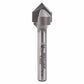 1502 90-Degree V Groove Router Bit 1/4" SH 1/2" D X 1/4" P X 1-7/8" OL alt 0