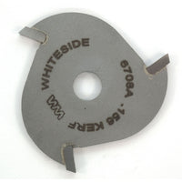 6708A 3-Wing (5/32") Slotting Cutter Router Bit .156" alt 0