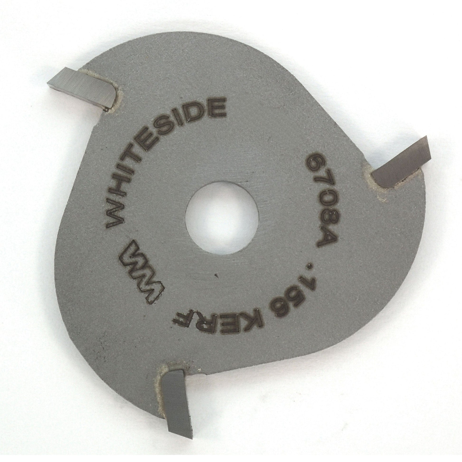 6708A 3-Wing (5/32") Slotting Cutter Router Bit .156" alt 0