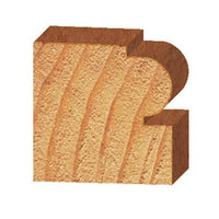 3248 Edge Beading Router Bit 1/4" SH 1" D X 5/16" BD X 5/8" CL X 2-1/4" OL alt 0