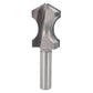 Plunge Cut Hand Grip Bit 7/8" Bead 1/4" Depth 1-3/8" CL 1/2" SH 3-1/2" OL 2 FL alt 0