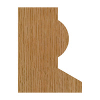 Plunge Cut Hand Grip Bit 7/8" Bead 1/4" Depth 1-3/8" CL 1/2" SH 3-1/2" OL 2 FL alt 0