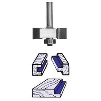 1904 Slotting And Rabbeting Router Bit 1/4" SH 1-1/4" D X 1/8" CL X 3/8" CD 2" OL alt 0