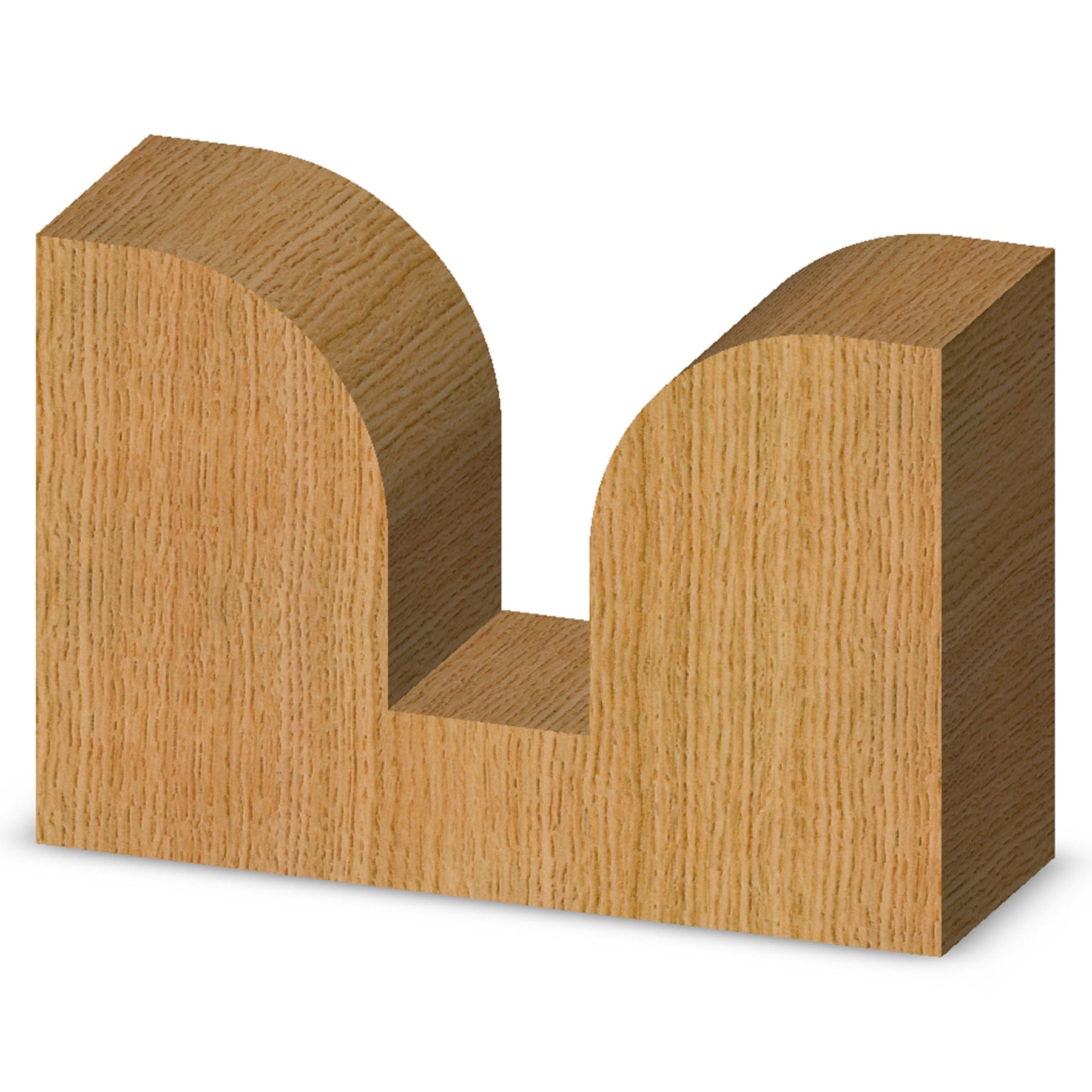 Plunge Roundover Bit w/Plunge Point 5/8" R 1-3/4" LD 1/2" SD 1/2" SH 3" OL 2 FL alt 0