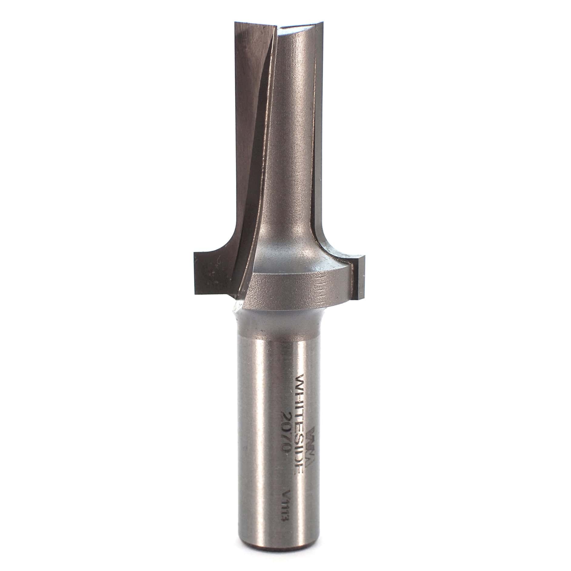 Roundover and Edge Trim Bit w/Plunge Point 3/16" R 1" LD 1/2" SD 1/2" SH 3-1/8" OL 2 FL alt 0