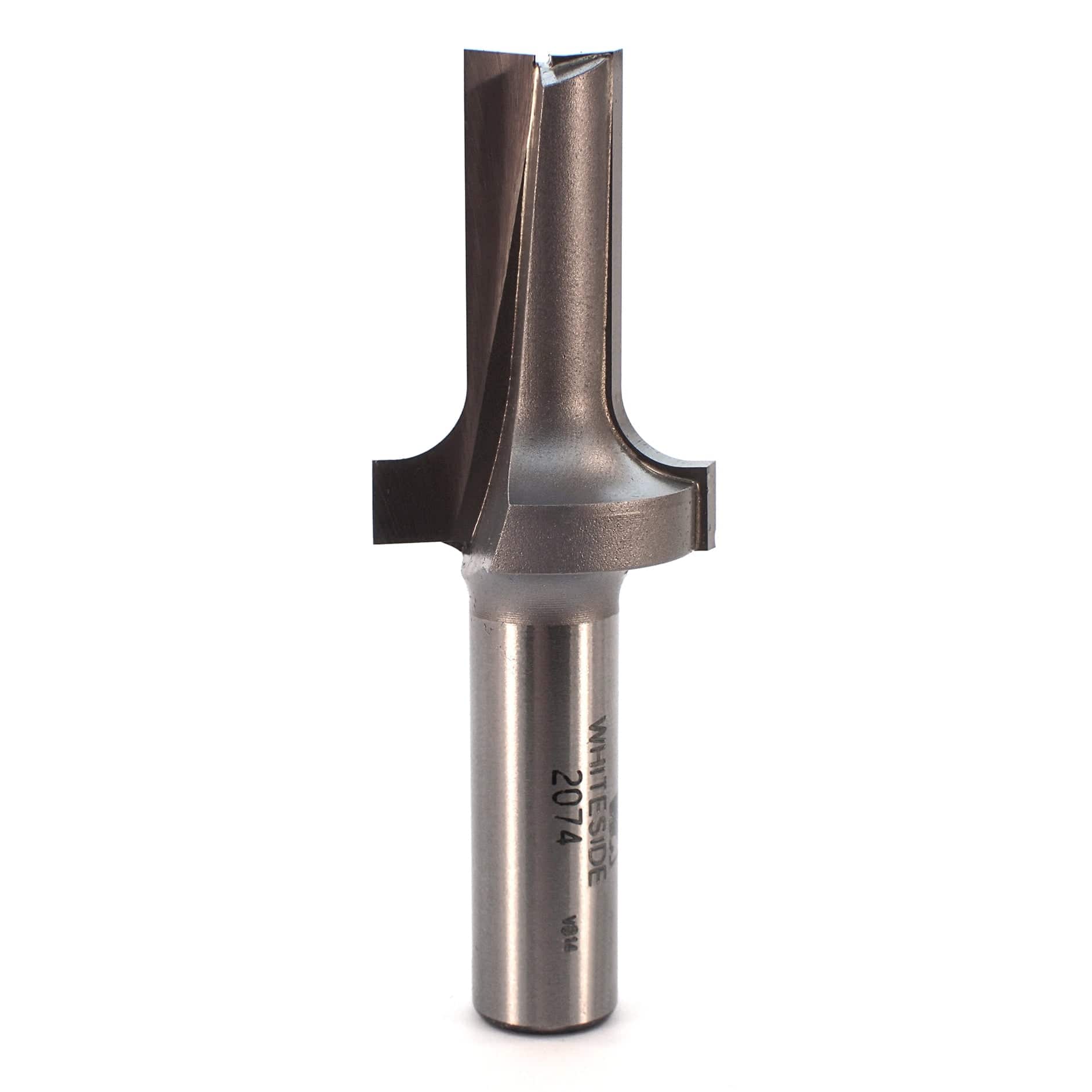 Roundover and Edge Trim Bit w/Plunge Point 1/4" R 1-1/8" LD 1/2" SD 1/2" SH 3-1/4" OL 2 FL alt 0