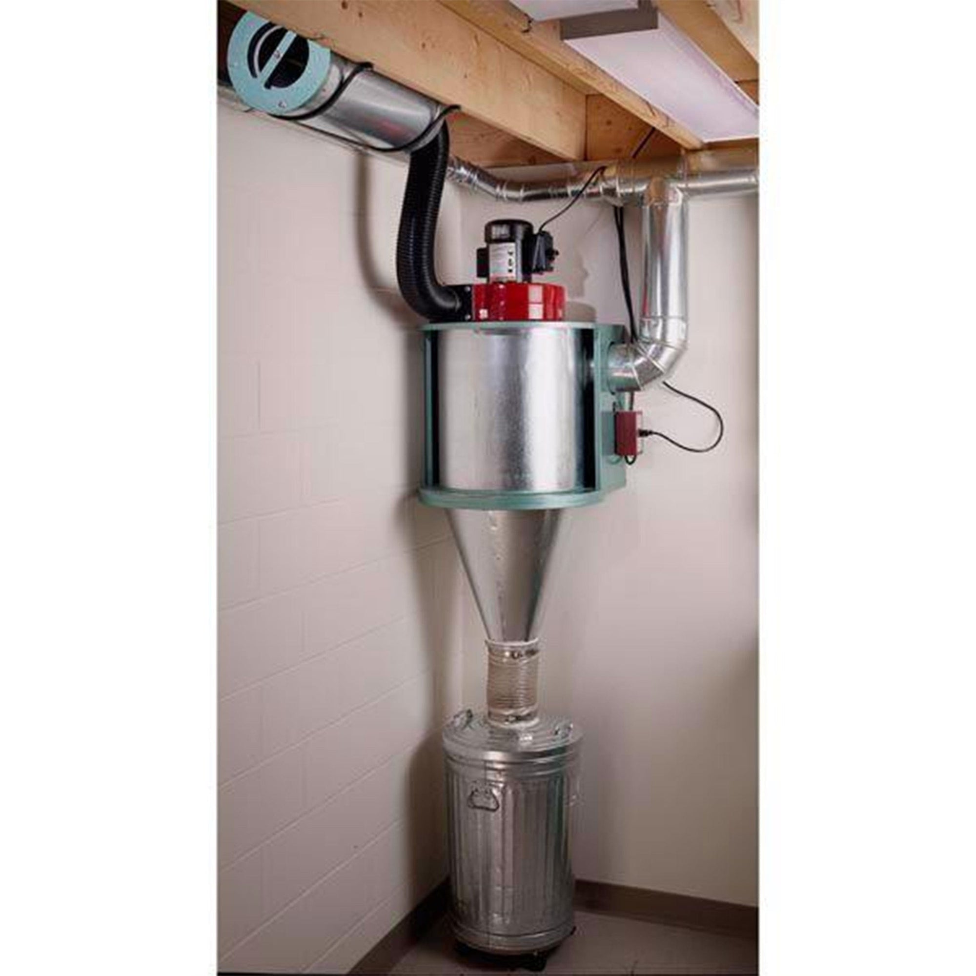 Downloadable Woodworking Project Plan to Build Cyclone Dust Collector alt 0