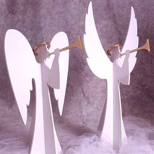 Woodworking Project Paper Plan to Build Heavenly Winds Angels alt 0
