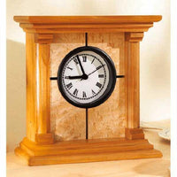Downloadable Woodworking Project Plan to Build Architectural Clock alt 0
