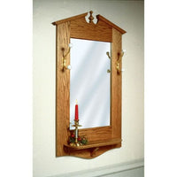 Woodworking Project Paper Plan to Build Chippendale Wall Mirror alt 0