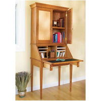 Woodworking Project Paper Plan to Build Slant-Front Secretary alt 0