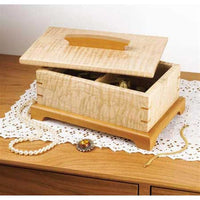 Woodworking Project Paper Plan to Build Secret-Compartment Jewelry Box alt 0