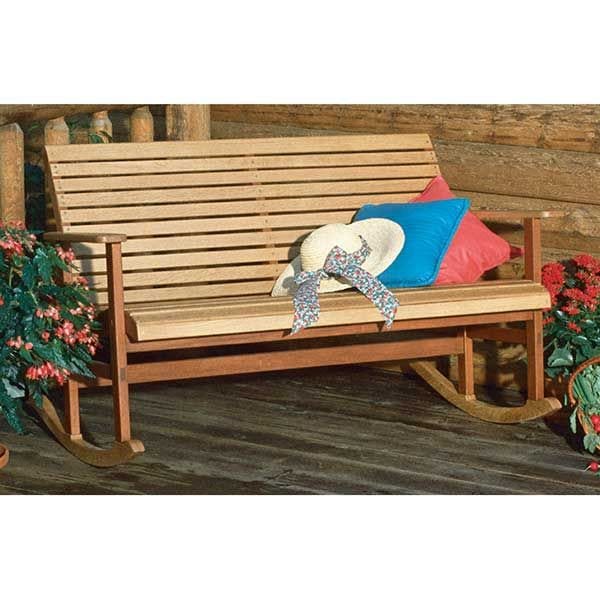 Woodworking Project Paper Plan to Build Porch Rocker alt 0
