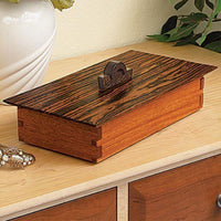 Downloadable Woodworking Project Plan to Build Tabletop Treasure Box alt 0