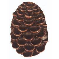 Pine Cone Pull, Antique Copper, Model 325AC alt 0