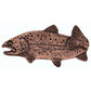 2" Long Trout Pull Left Facing, Antique Copper, Model 096AC alt 0