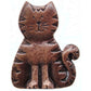 Cat Pull, Antique Copper, Model 097AC alt 0