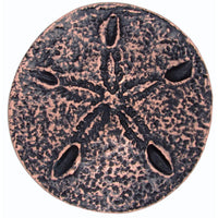 Sand Dollar Pull, Antique Copper, Model 339AC alt 0
