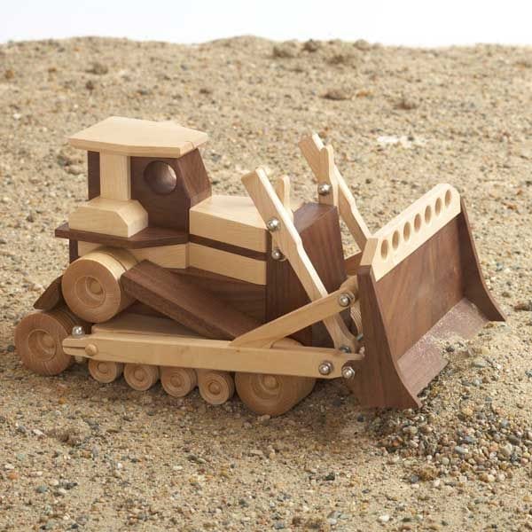 Woodworking Project Paper Plan to Build Construction-Grade Bulldozer alt 0