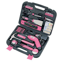 135 pc. Household Tool Kit Pink, Model DT0773N1 alt 0