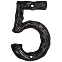 LHN5-N Log House Number 5, Nickel, 1 piece alt 0
