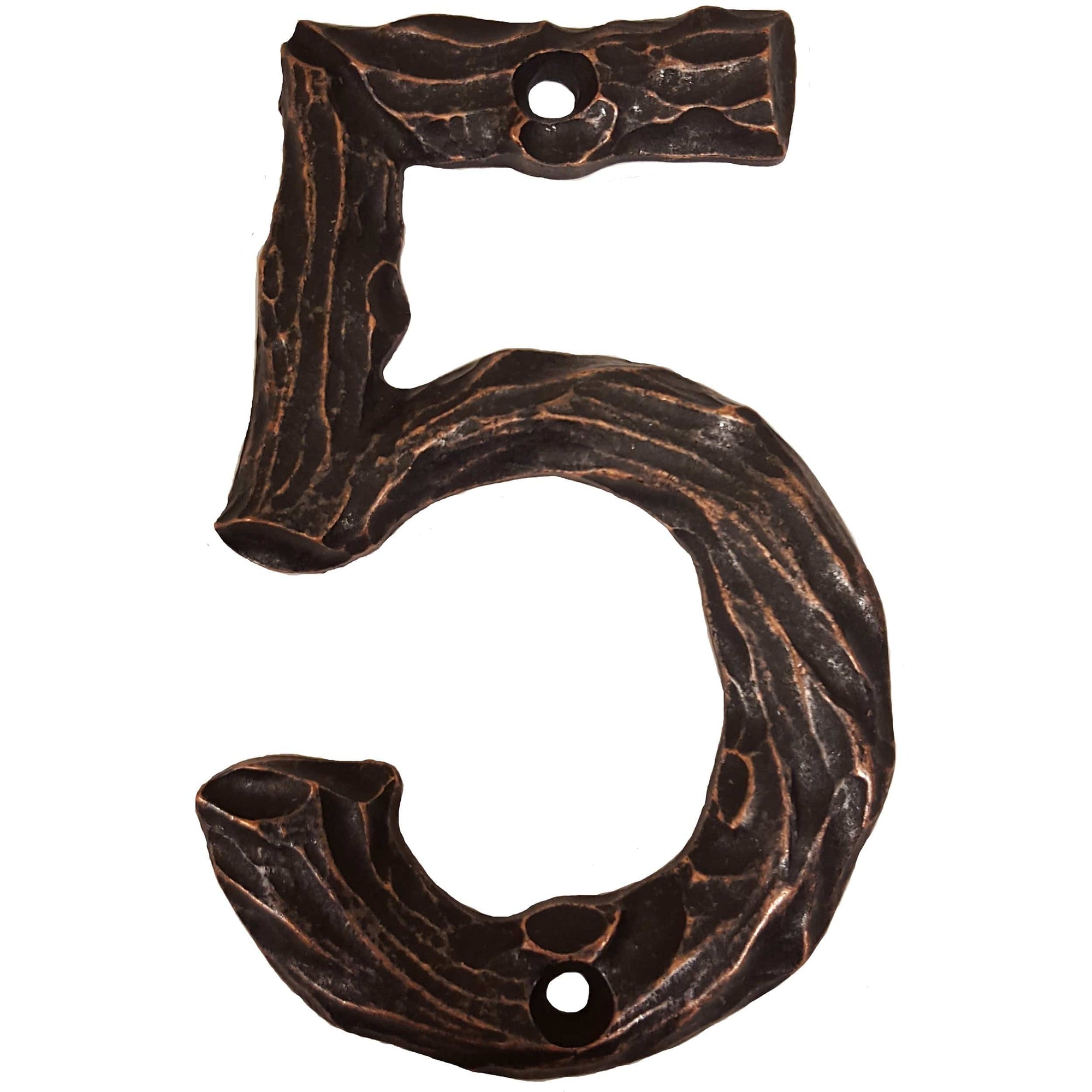 LHN5-ORB Log House Number 5, Oil Rubbed Bronze, 1 piece alt 0
