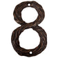 LHN8-ORB Log House Number 8, Oil Rubbed Bronze, 1 piece alt 0