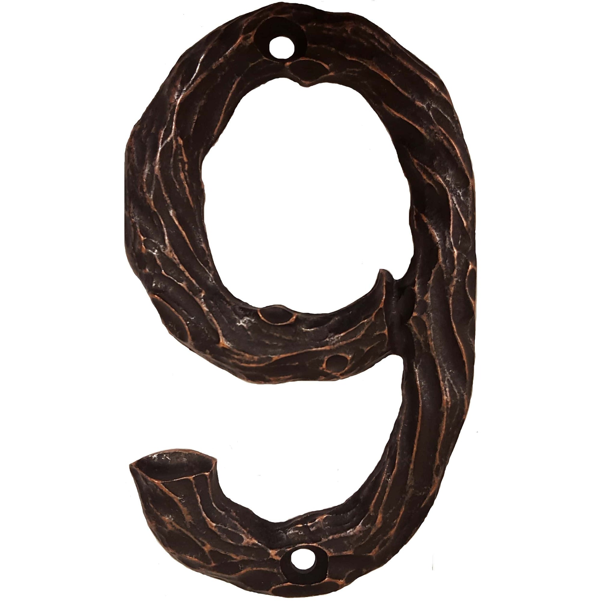 LHN9-ORB Log House Number 9, Oil Rubbed Bronze, 1 piece alt 0