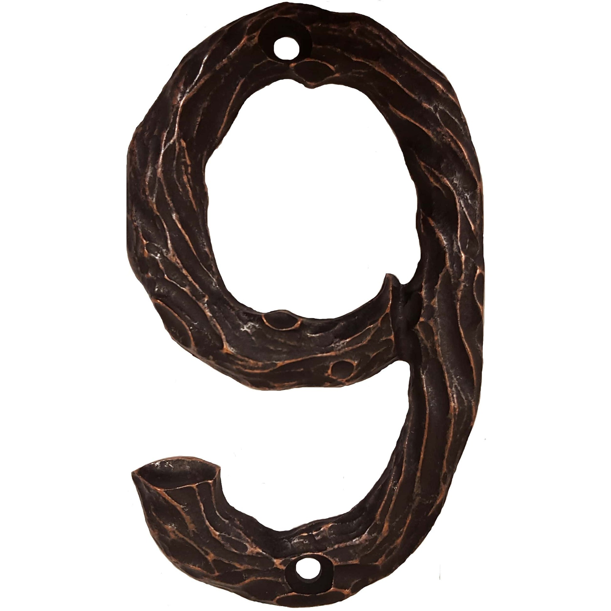 LHN9-ORB Log House Number 9, Oil Rubbed Bronze, 1 piece alt 0