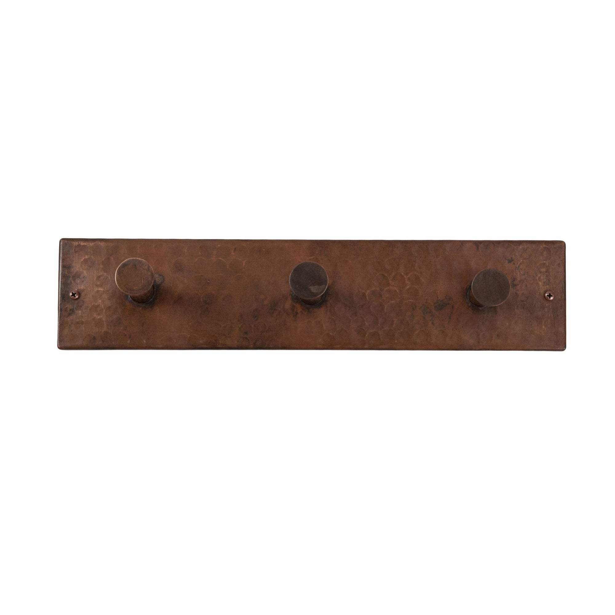 Hand Hammered Triple Robe Hook alt 0