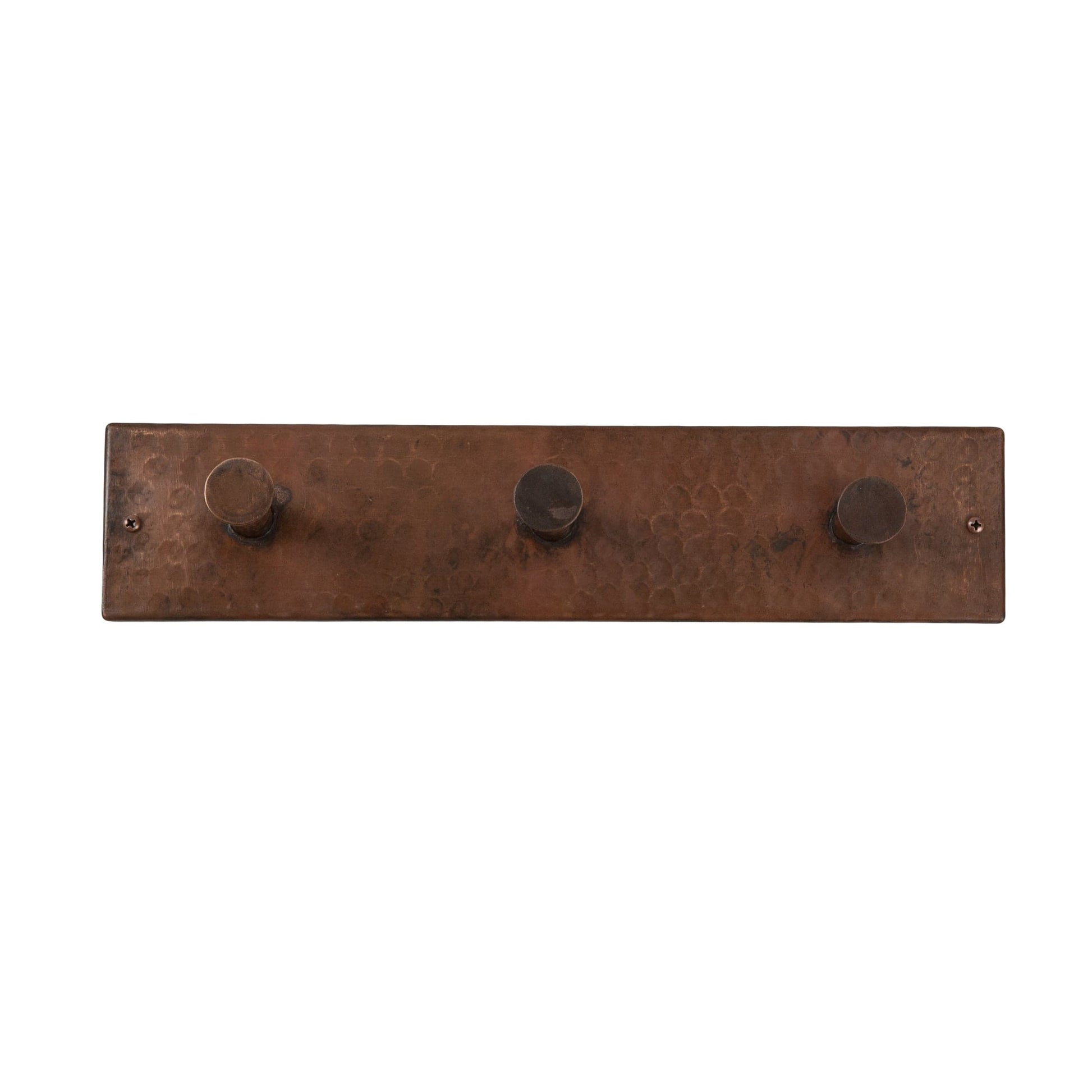 Hand Hammered Triple Robe Hook alt 0