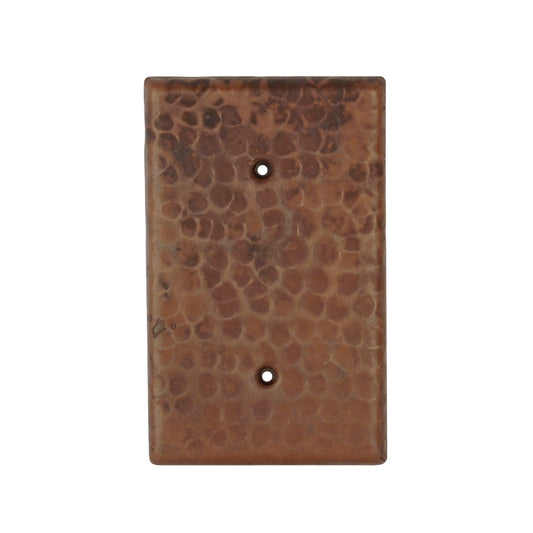 Hand Hammered Switchplate Cover, Two Hole alt 0