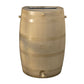 Rain Barrel with Flat Back and Brass Spigot, 50 gallon, Oak alt 0