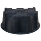 Black Rain Barrel Stand for 50 gallon Rain Barrels with Flat Back alt 0