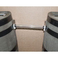 Link Kit for 50 gallon Rain Barrels with Flat Back alt 0