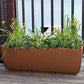 Urban Planter, 30" x 10", Terra Cotta alt 0