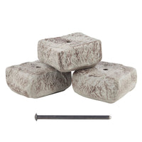Rock Lock Raised Garden Bed End Rock Pack