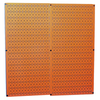 Orange Metal Pegboard Pack - Two Pegboard Tool Boards alt 0