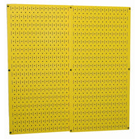 Yellow Metal Pegboard Pack - Two Pegboard Tool Boards alt 0