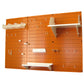 4' Metal Pegboard Standard Tool Storage Kit - Orange Toolboard & White Accessories alt 0
