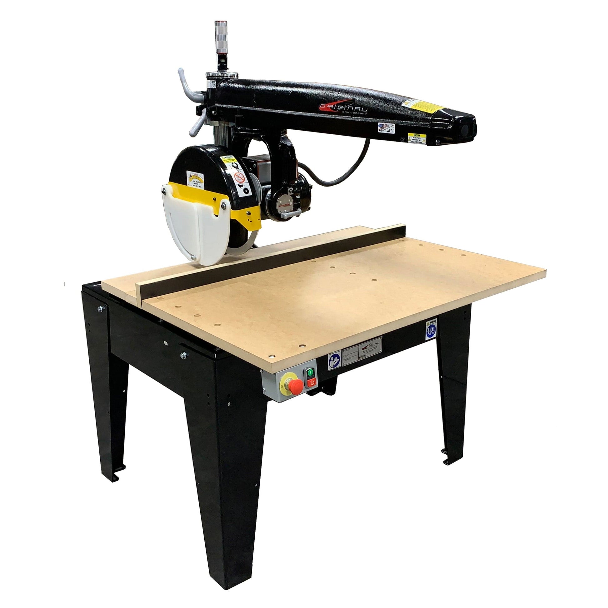 Radial Arm Saw with 14" Blade and 24" Crosscut,  5HP 3PH 208/230V alt 0