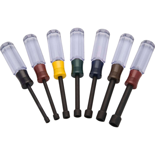  Nut Driver Set with Acetate Handles, SAE 7pc alt 0