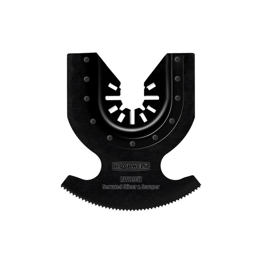 Sonicrafter Serrated Slicer & Scraper Blade, Model RW8957 alt 0